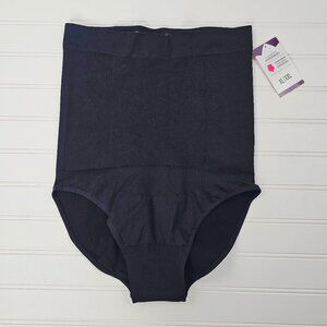 Empetua by Shapermint Women's Black High Waisted Shaping Panty Size XL/XXL NWT